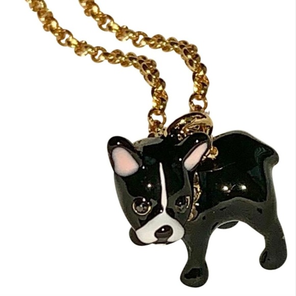 kate spade Jewelry - Kate Spade French Bulldog Necklace